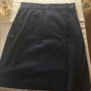 Brooks brother wrap skirt